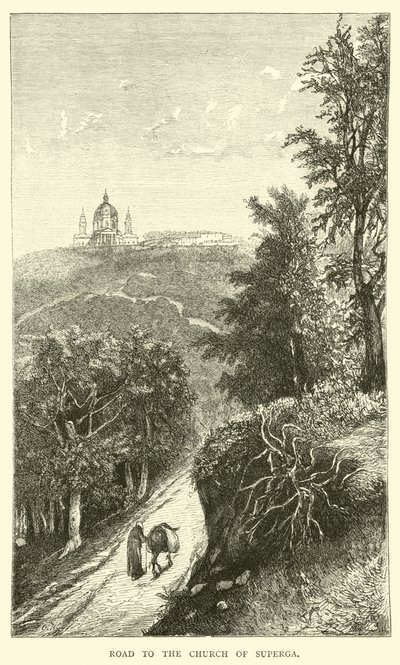 Strada per la Chiesa di Superga da English School