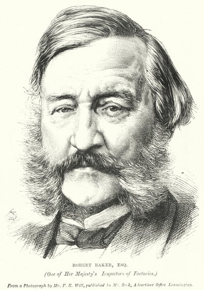 Robert Baker, uno degli ispettori delle fabbriche di Sua Maestà da English School