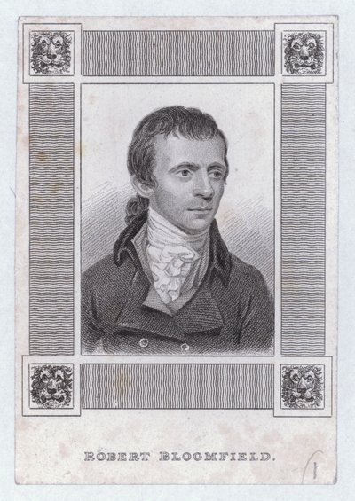 Robert Bloomfield, poeta inglese (incisione) da English School