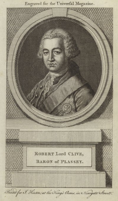 Robert Lord Clive, Barone di Plassey da English School
