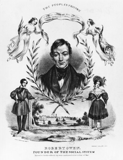 Robert Owen (1771-1858) da English School