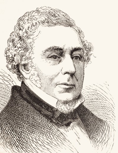 Robert Stephenson, da The National and Domestic History of England di William Hickman Smith Aubrey (1858-1916) pubblicato a Londra, c.1890 da English School