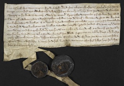Robert Tybetot: Impegno a servire in Terra Santa: 1270. Paen de Chaworth: Impegno a servire in Terra Santa: 1270 da English School