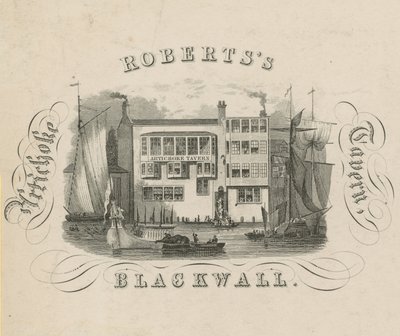 Robertss Artichoke Tavern, Blackwall, Londra da English School