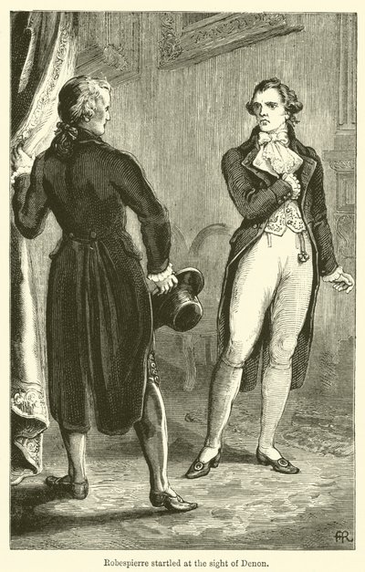 Robespierre sorpreso alla vista di Denon da English School