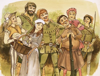 Robin Hood e i suoi allegri compagni da English School
