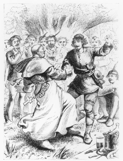 Robin Hood e il vescovo da English School