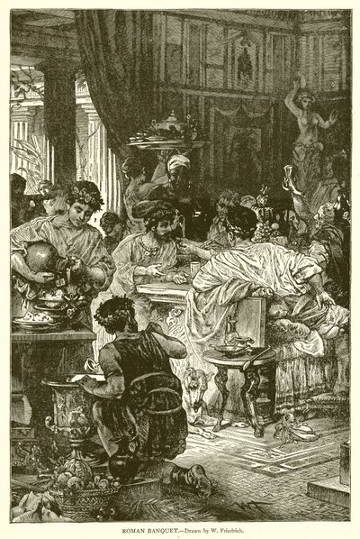 Banchetto romano da English School