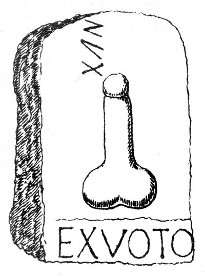 Monumento Ex Voto romano dal forte di Westerwood in Scozia sul Vallo Antonino da English School