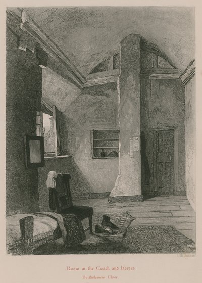 Stanza nel Coach and Horses, Bartholomew Road, Londra da English School