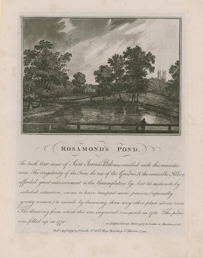 Stagno di Rosamond nel Parco di San Giacomo da English School
