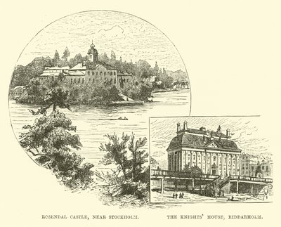 Castello di Rosendal, vicino a Stoccolma; La Casa dei Cavalieri, Riddarholm da English School