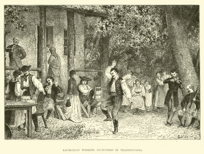 Festività di matrimonio rumeno in Transilvania da English School
