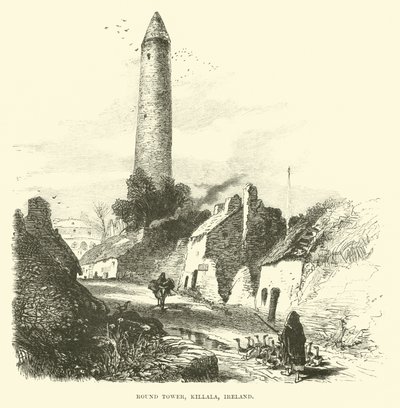 Torre rotonda, Killala, Irlanda da English School