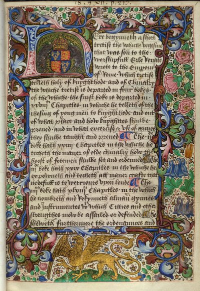Iniziale illuminata 