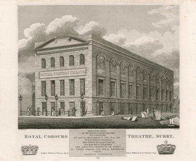 Royal Cobourg Theatre, Surrey da English School