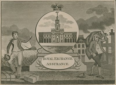 Royal Exchange Assurance, Londra da English School