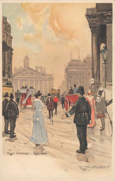 Royal Exchange, Londra, poliziotto da English School