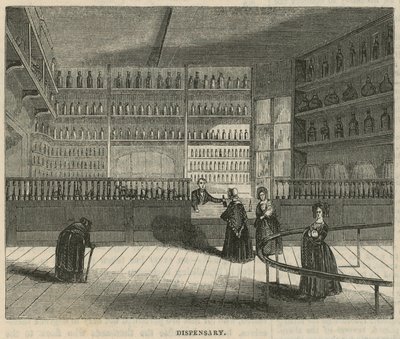 Royal Free Hospital, Londra: Dispensario da English School