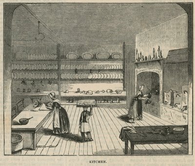Royal Free Hospital, Londra: Cucina da English School