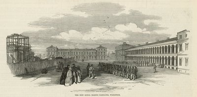 Caserma dei Royal Marines a Woolwich da English School