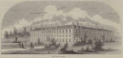 Scuola Navale Reale, Deptford (incisione) da English School