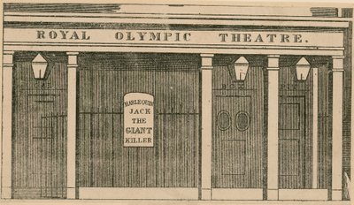 Royal Olympic Theatre, Londra da English School
