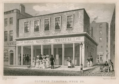 Royal Olympic Theatre, Wych Street, Londra da English School