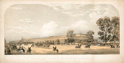 Visita reale alla Grande Esposizione del 1851, ingresso est da English School
