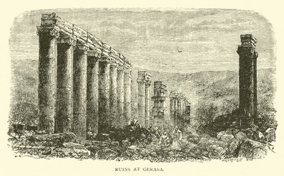 Rovine a Gerasa da English School