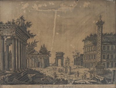 Rovine di Roma, 1780s da English School