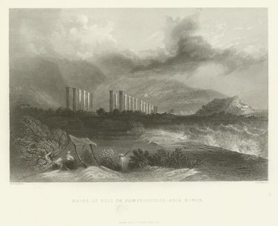 Rovine di Soli, o Pompeiopoli, Asia Minore, 1837 da English School