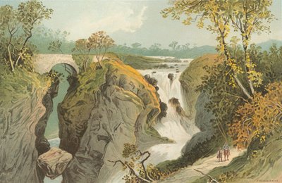 Rumbling Bridge e Cascate del Braan - Vicino a Dunkeld da English School