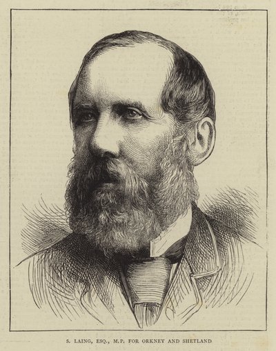S Laing, Esquire, MP per Orkney e Shetland da English School