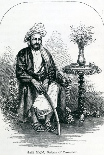 Said Majid, Sultano di Zanzibar da English School