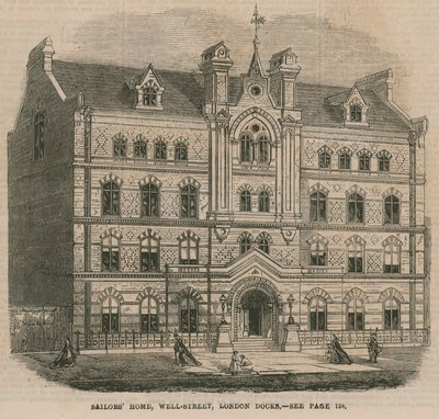 Casa dei Marinai, Well Street, London Docks da English School