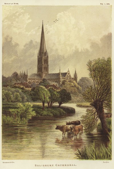 Cattedrale di Salisbury a Salisbury da English School
