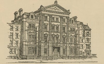 Samaritan Free Hospital per Donne e Bambini, Lower Seymour Street, Portman Street, Londra da English School
