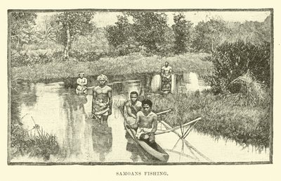 Samoani che pescano da English School