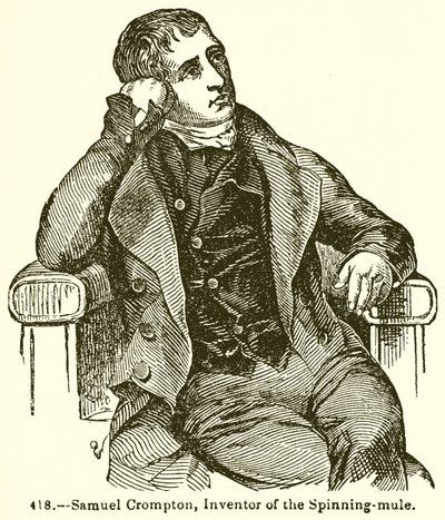 Samuel Crompton, inventore del mulo da filatura da English School