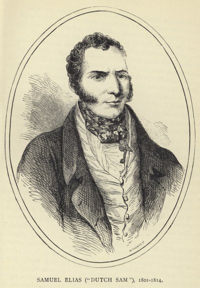 Samuel Elias, Dutch Sam, 1801-1814 da English School