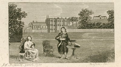 Samuel Richardson e Miss Highmore da English School