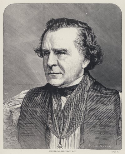 Samuel Wilberforce, DD (incisione) da English School