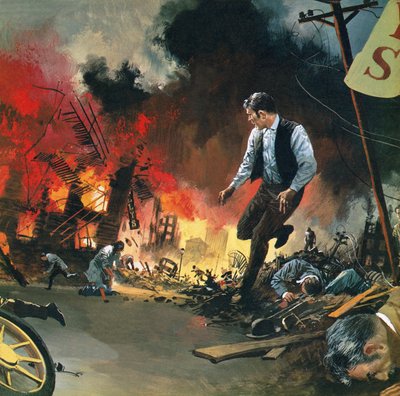 Terremoto di San Francisco del 18 aprile 1906 da English School