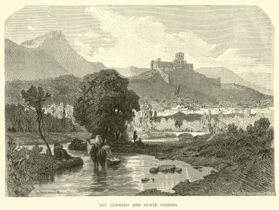 San Germano e Monte Cassino da English School