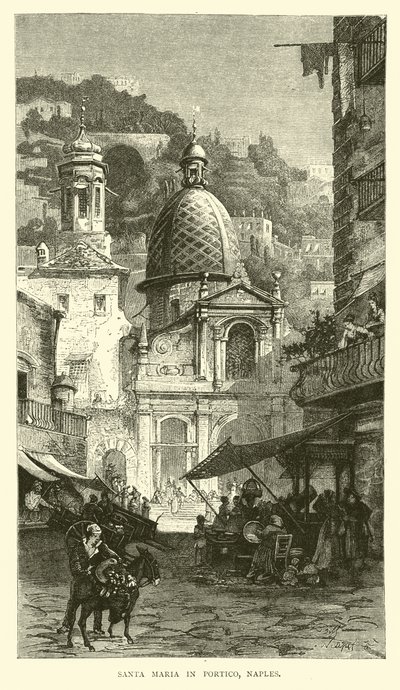Santa Maria in Portico, Napoli da English School