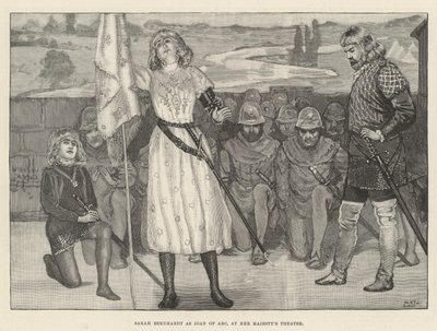 Sarah Bernhardt come Giovanna d