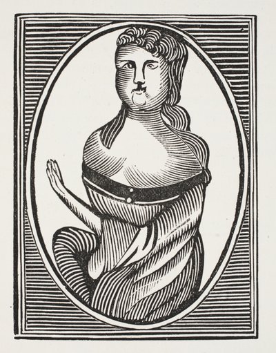Sarah Millwood, illustrazione da Chap-books del XVIII secolo di John Ashton, pub. 1882 da English School