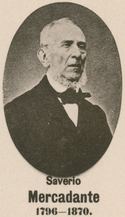 Saverio Mercadante (incisione) da English School