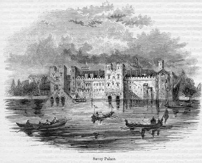 Savoy Palace, 1661 da English School